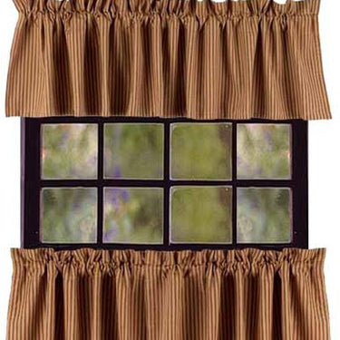 Barn Red Nutmeg York Ticking 36